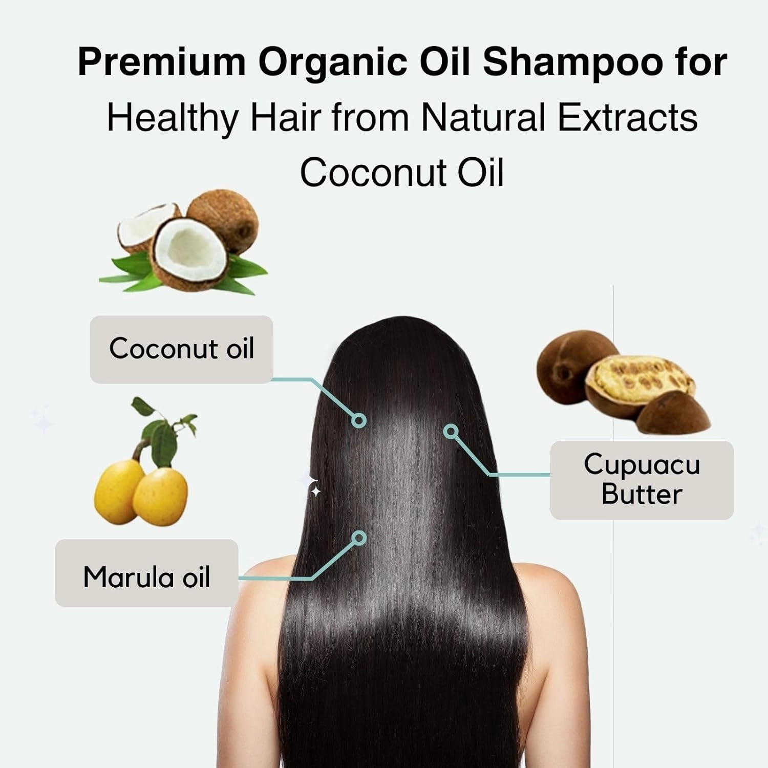 Moist Diane Keratin Shampoo for Moisturising & Restoring Radiance Women & Men, Organic Hair Care with Argan Oil & Coconut Oil from Japan, Sulfate & Silicone Free, EXTRA MOIST & SHINE,15.2 Fl Oz