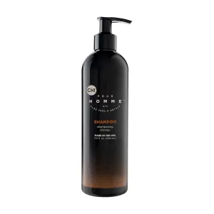 Moisturizing Daily Shampoo For Men, Helps Create Thicker Hair, Made With Aloe Vera & Nettle, Fresh, Woody Scent, Sulfate-Free, 11.5 oz