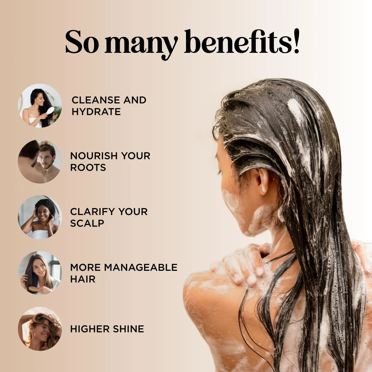 Moisturizing Shampoo for Dry Hair Care - Silk18 Advanced Anti Frizz Ultra Hydrating Shampoo for Color Treated Hair with Silk Amino Acids and Plant Proteins - Sulfate Free Shampoo for Men and Women