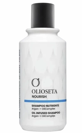 Olioseta Nourish Ultra-Nourishing Shampoo With Organic Argan Oil Gently Cleanses Hydrates Dry Damaged Hair 250 ml/8.4 fl.oz.