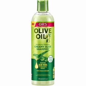 ORS Olive Oil Moisture Restore Creamy Aloe Shampoo (Pack of 2)