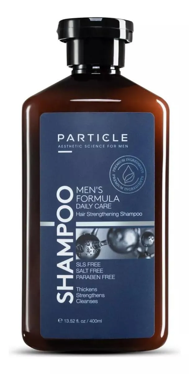 Particle Hair Growth Shampoo for Men (13.52 Oz) - for Thickening, Strengthening & Cleansing Hair - Sulfate Free & Paraben Free Hair Loss Shampoo for Men (1 Pack, 13.52 Oz)