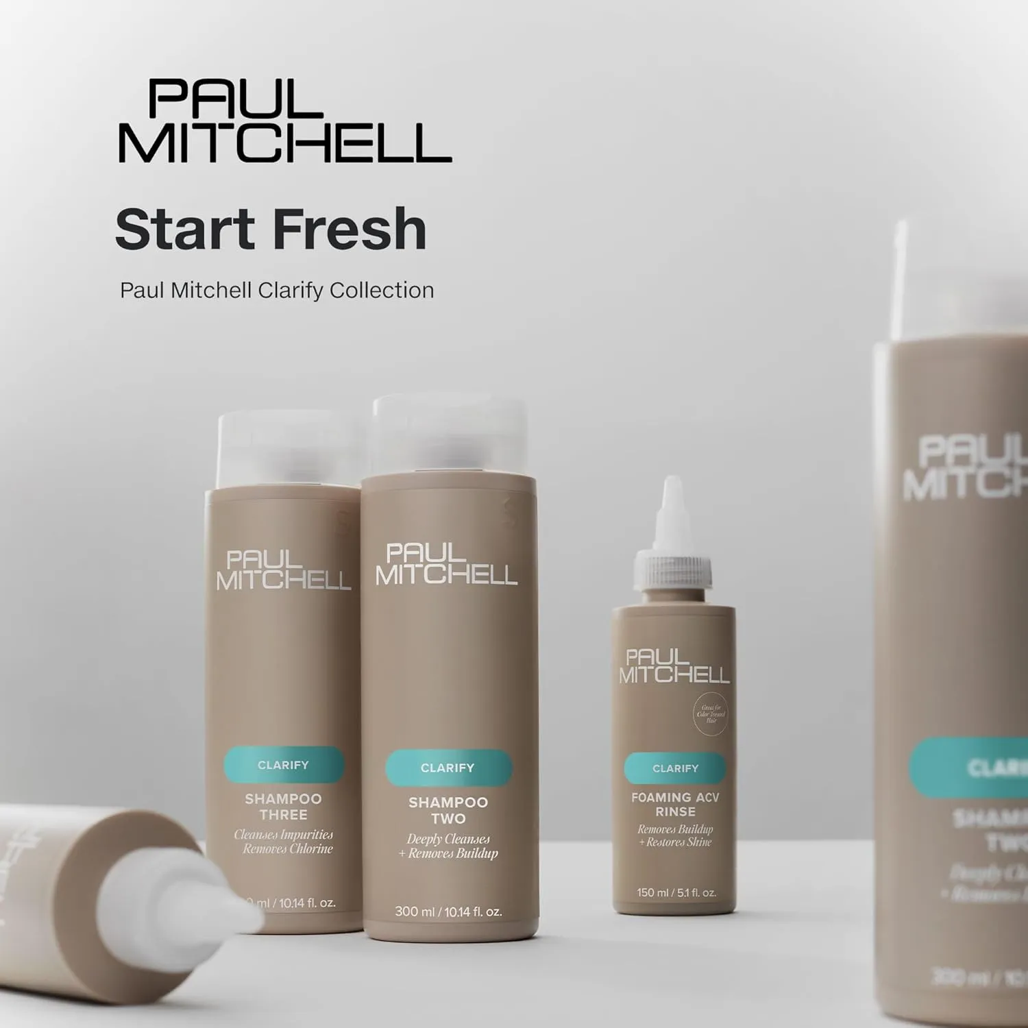 Paul Mitchell Shampoo Two, Clarifying Shampoo, Deep Cleanses   Removes Buildup, For All Hair Types, Especially Oily Hair