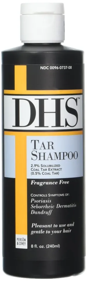 Person and Covey DHS Tar Shampoo - 8 Oz, Pack of 2