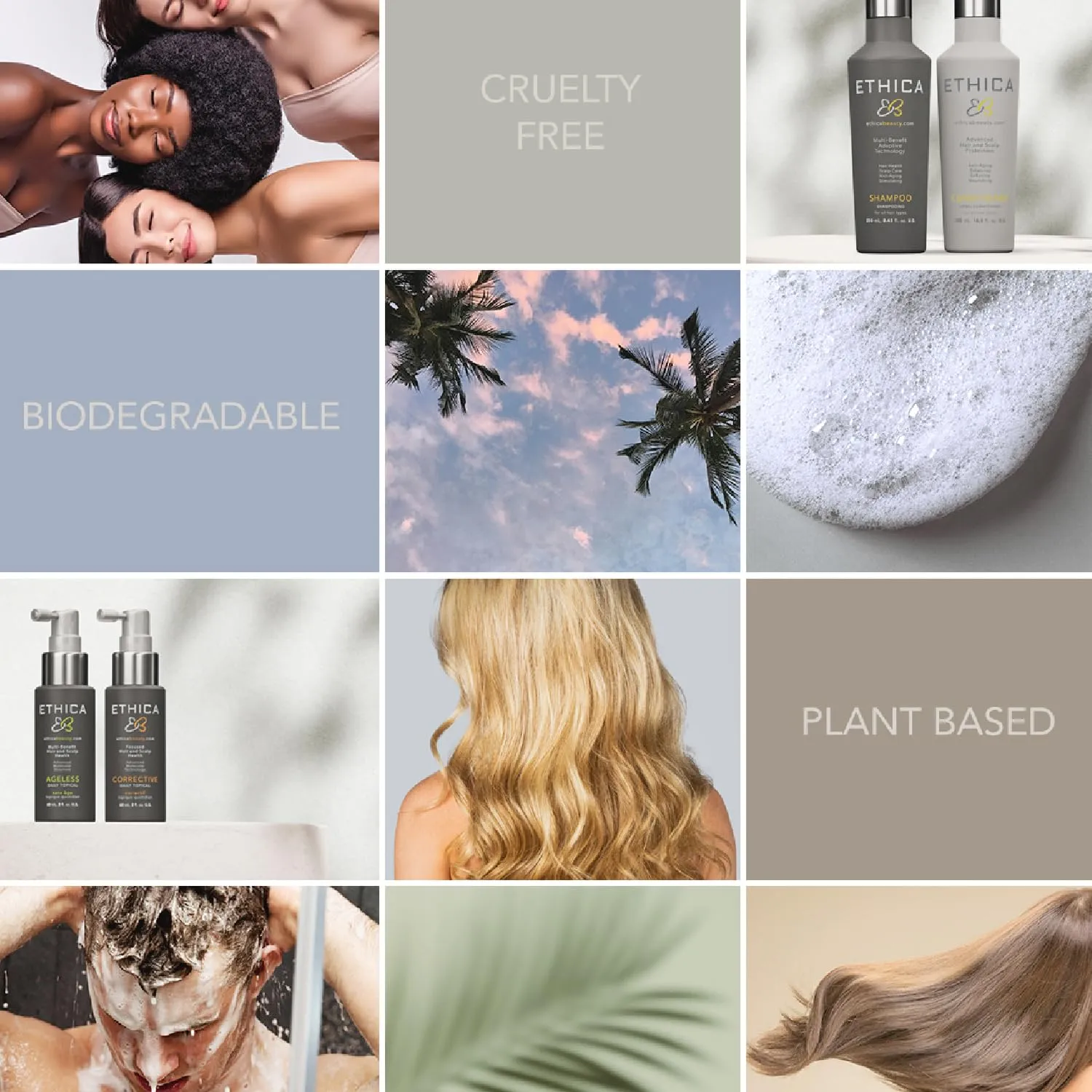 Professional Shampoo. Clarifying, Volumizing, & Hydrating. Promotes Strong Healthy Hair, Scalp Health, and Hair Growth, 32 Oz.