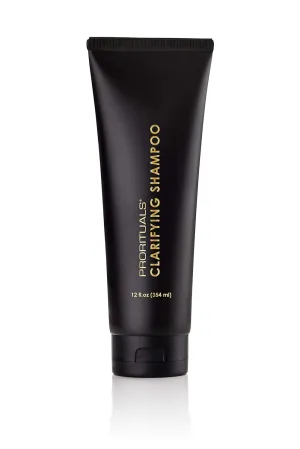 Prorituals Clarifying Shampoo - Detox Daily Clarifying Natural Clarifying Shampoo For Curly Hair, Routine Shampoo Removes Impurities, 12 Oz