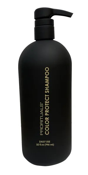 Prorituals Color Protect Shampoo - Large Size, Natural, Color Safe, Anti Hair Loss with Keratin for Hair Shine and Moisturizing, 32 Fl.Oz