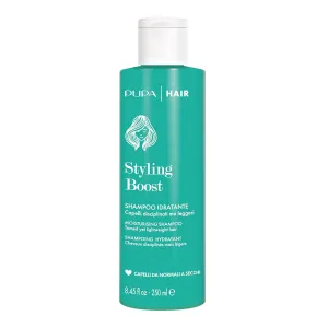 Pupa Milano Styling Boost Moisturizing Clarifying Shampoo - Gently Cleanses, Tames Hair, and Reduces Frizz - Rich in Minerals and Vitamins - 8.45 oz