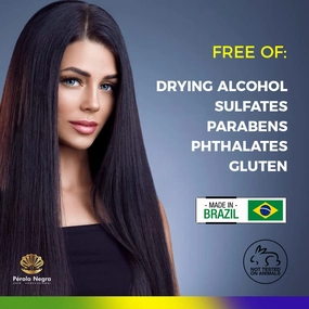 PÉROLA NEGRA Perfect Blonde Toning Shampoo - Neutralizes Yellowish Tones - Color Toning - For Color Treated Hair - For blonde, bleached, and highlighted hairs. 10,14 fl.oz