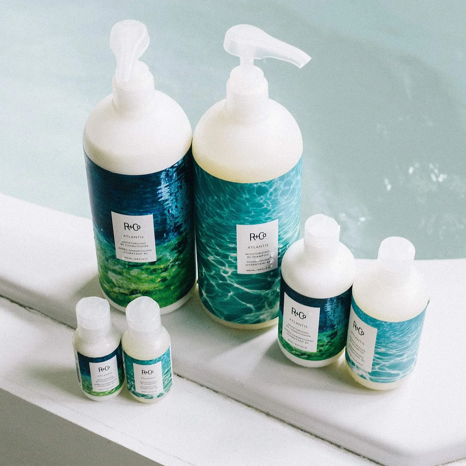 R Co Atlantis Moisturizing B5 Shampoo | Shine   Tames Frizz   Intense Hydration | Vegan   Cruelty-Free |Vegan   Cruelty-Free