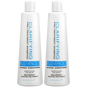 Rejuvenol Pre-Treatment Clarifying Shampoo 24oz (Pack of 2)