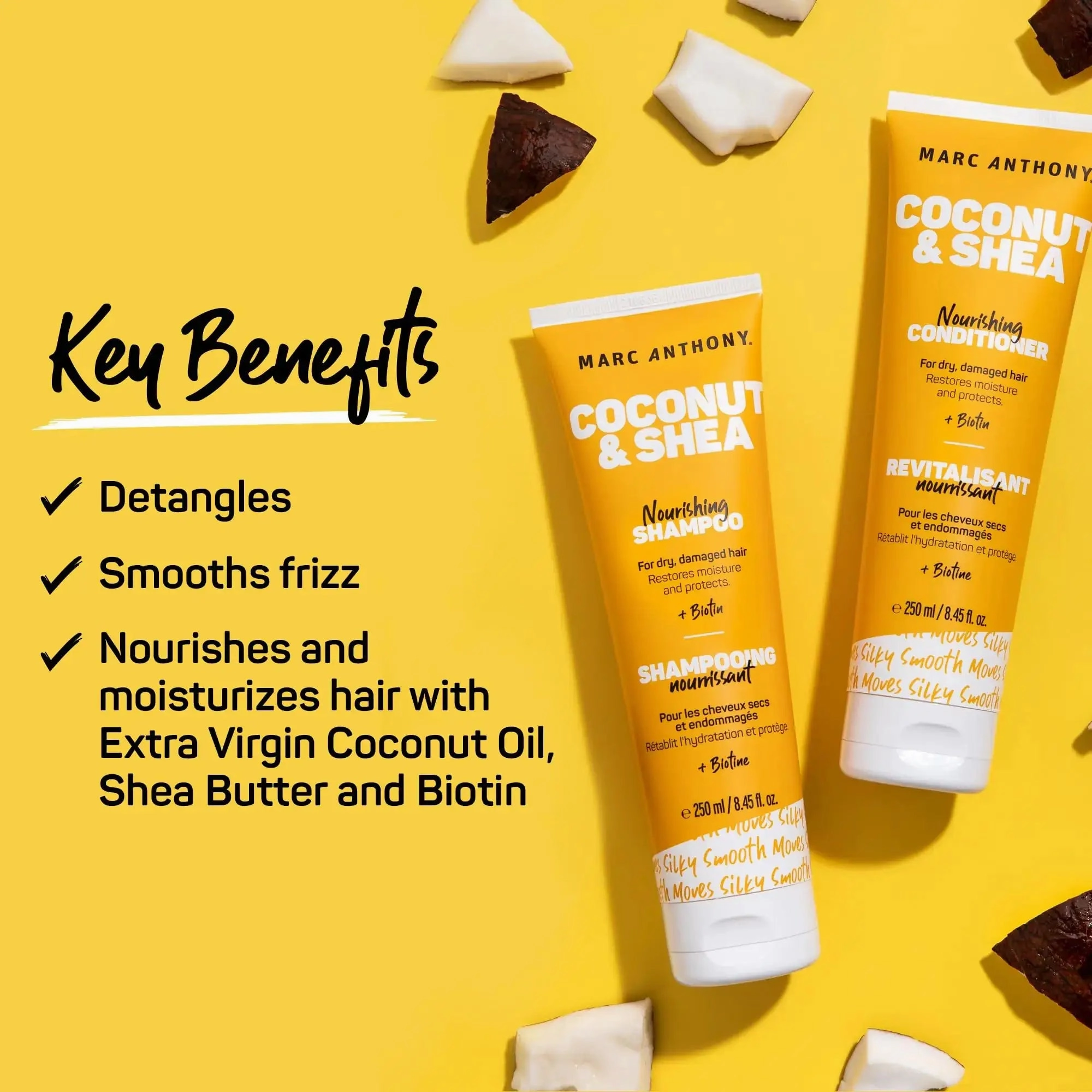 Restorative Coconut & Shea Shampoo and Conditioner Set