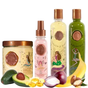 Ritual Botánico Keratina Orgánica | Treatment to Straighten, Repair and Relax Hair | All Natural, Organic & Vegan Ingredients | Product of Colombia | 4 Piece Kit