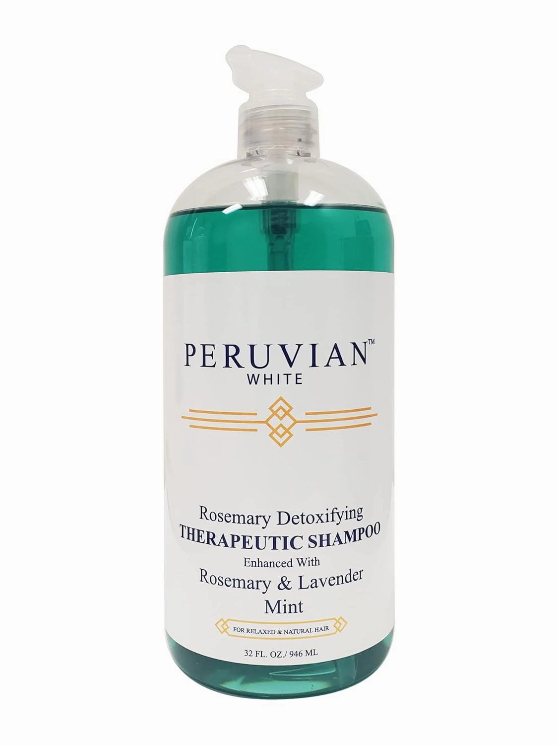 Rosemary Detoxifying Therapeutic Shampoo Enhanced with Rosemary & Lavender Mint (32 oz.)