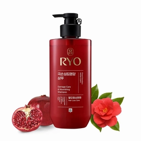 Ryo Hair Damage Care & Nourishing Shampoo with Conditioner and Conditioner Treatment