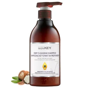 Saryna Key Deep Cleansing Shampoo for Oily Hair and Oily Scalp (300ml/10.14oz) - pH-Balanced - Paraben & Phthalate-Free - Color-Safe