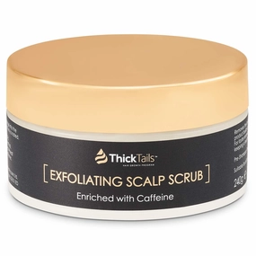 Scalp Exfoliator Scrub - Exfoliating Scalp Scrub for Hair Growth - Enriched with Caffeine and Peppermint Oil - Shampoo Scrub, Detox Scalp Scrub for Build Up, Revitalizes Moisturizes Hair