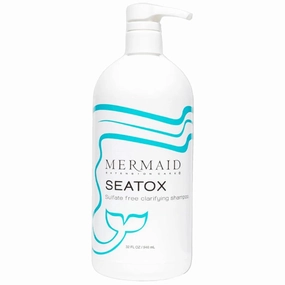 Seatox Clarifying Shampoo, Deep Cleansing, Sulfate-Free, Hair-Extension-Safe Formula for Build-Up Removal, 32 fl oz