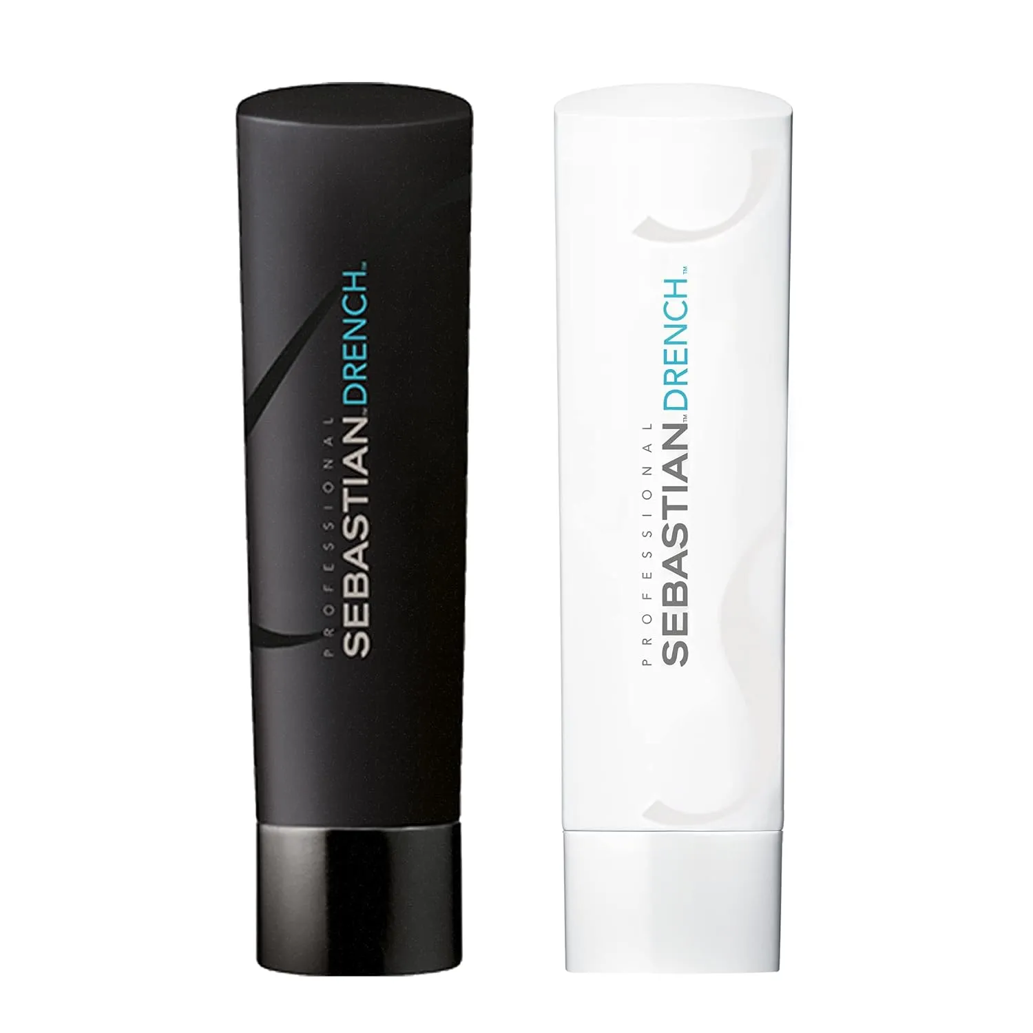 Sebastian Professional Drench Shampoo & Conditioner, Deep Moisturizing, For Chemically Treated Hair, Bundle Set, 8.4 fl oz,