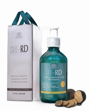 SH-RD Truffle Moisturizing Shampoo for Dry Damaged Hair | Shampoo with Truffle Extract, Keratin, Rosemary | Intense Hydration, Repair & Scalp Relief | Sulfate-Free - 6.76oz/200ml