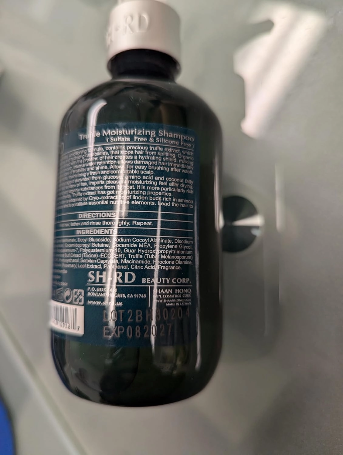 SH-RD Truffle Moisturizing Shampoo for Dry Damaged Hair | Shampoo with Truffle Extract, Keratin, Rosemary | Intense Hydration, Repair & Scalp Relief | Sulfate-Free - 6.76oz/200ml