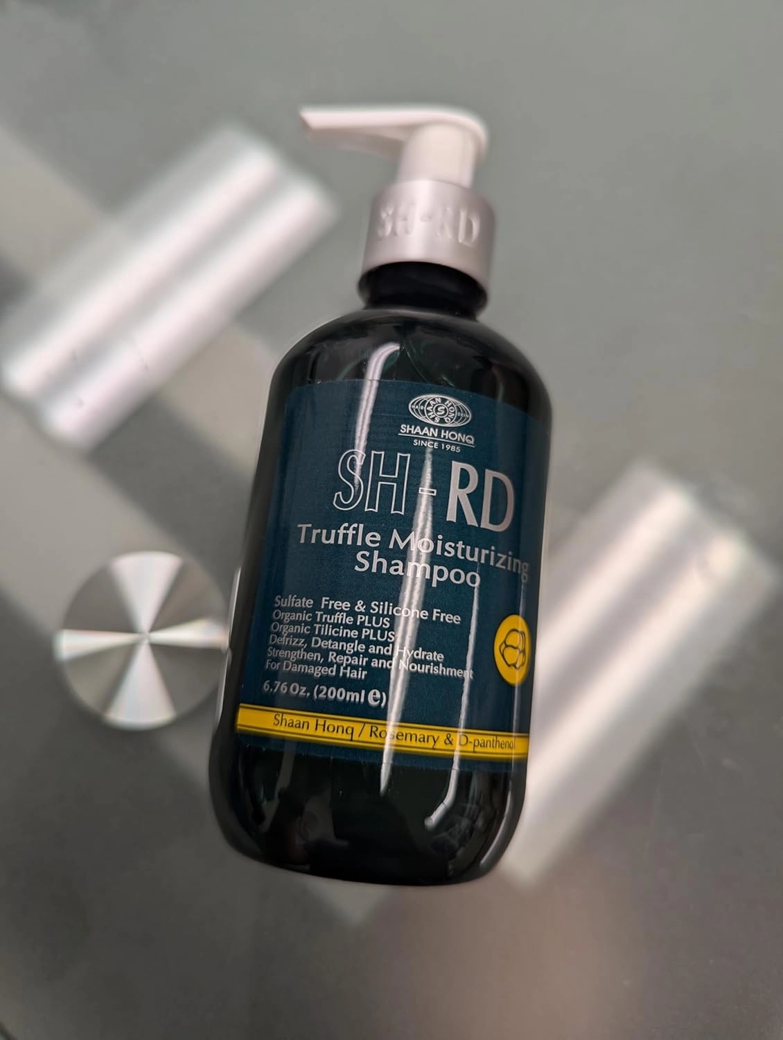 SH-RD Truffle Moisturizing Shampoo for Dry Damaged Hair | Shampoo with Truffle Extract, Keratin, Rosemary | Intense Hydration, Repair & Scalp Relief | Sulfate-Free - 6.76oz/200ml