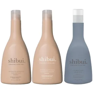 SHIBUI Everydayness Hair Care & Clarifying Shampoo Set, Complete Cleansing & Conditioning for All Hair Types, 12 Fl Oz Each