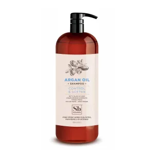 Soapbox Argan Oil Shampoo, Harsh Sulfate Free, Paraben & Silicone Free, Color Safe, and Vegan Hair Shampoo | Control & Soften Shampoo (33.8 Ounces)