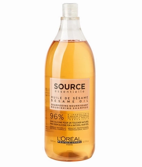 Source Essentielle Nourishing Shampoo natural shampoo for dry hair Jasmine Flower and Sesame Oil 1500ml