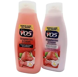 Strawberries & Cream Moisturizing Shampoo and Conditioner set of 2