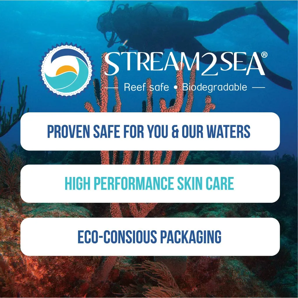 STREAM 2 SEA Boaters and Campers Hair Conditioner for Dry Damaged Hair, 16 oz Reef Safe, Fragrance Free All Natural Deep Conditioner for Camping and Boating, Paraben Free