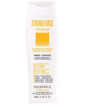 STRONGFORCE Prowash (Hair Shampoo) AntiBreakage Length strengthening shampoo, damaged length | For Overprocessed, Dry, Weak, Damaged Hair, Split-Ends