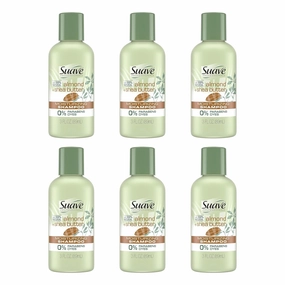 Suave Professionals Moisturizing Shampoo Almond   Shea Butter 3 oz. (Pack of 6)