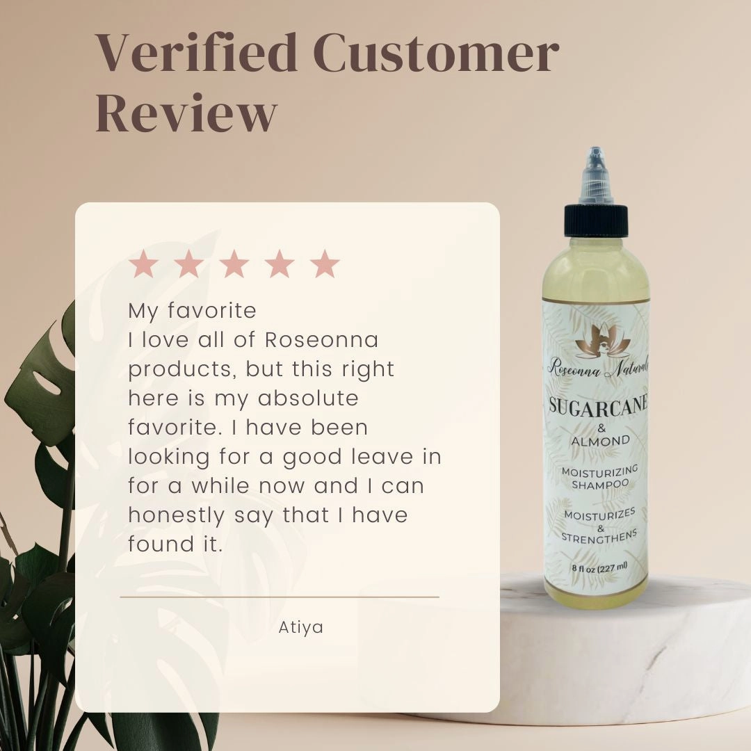 Sugarcane & Almond Moisturizing Shampoo