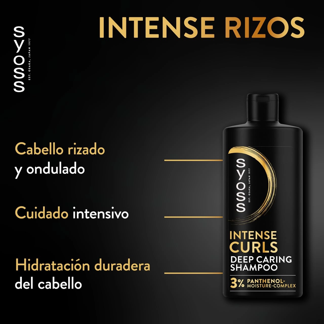 Syoss Rizos Pro Caracois Shampoo, 440 Ml