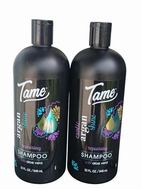 Tame Exotic Argan Shine Repairing Shampoo (2 Pack)