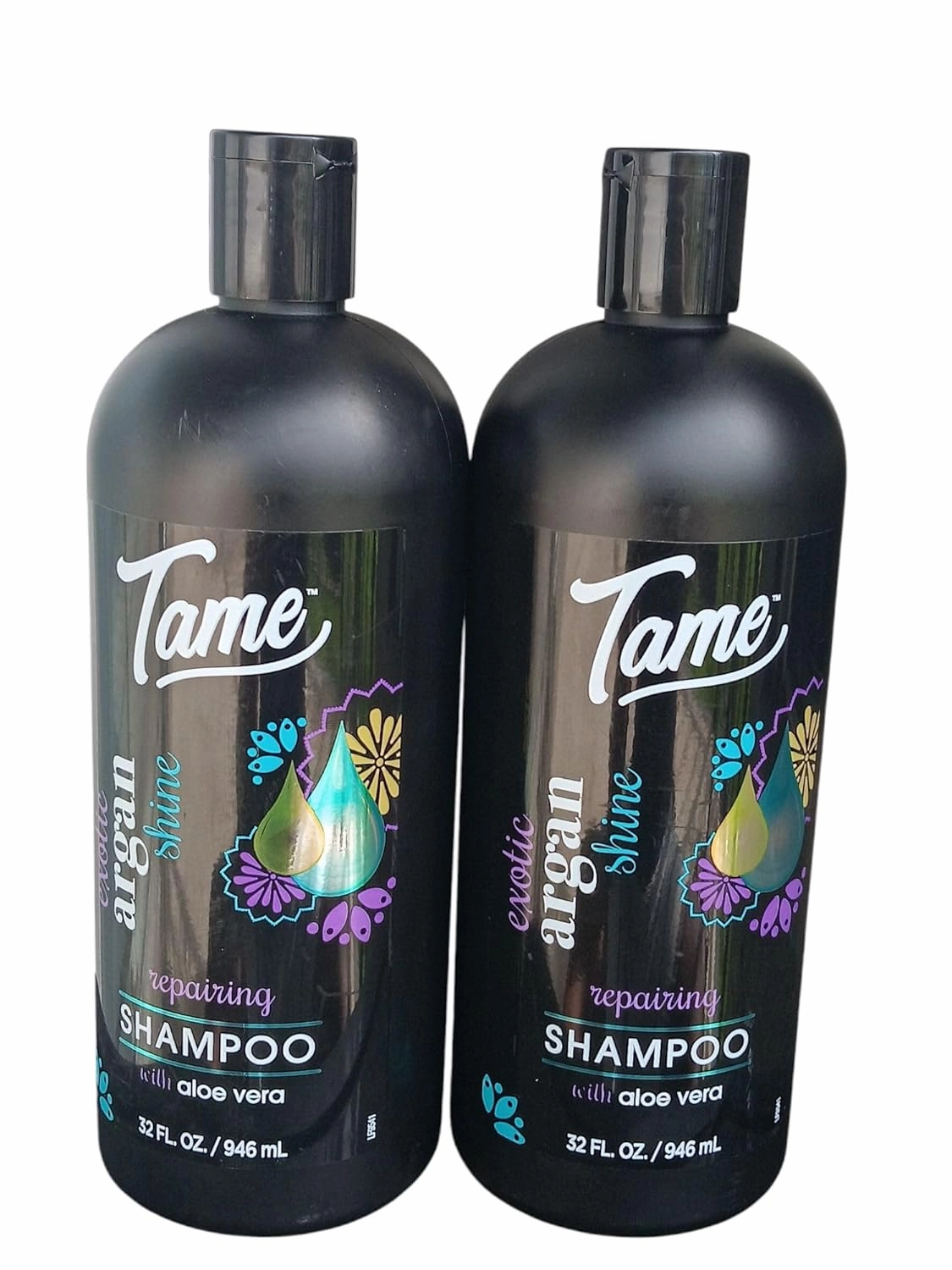 Tame Exotic Argan Shine Repairing Shampoo (2 Pack)