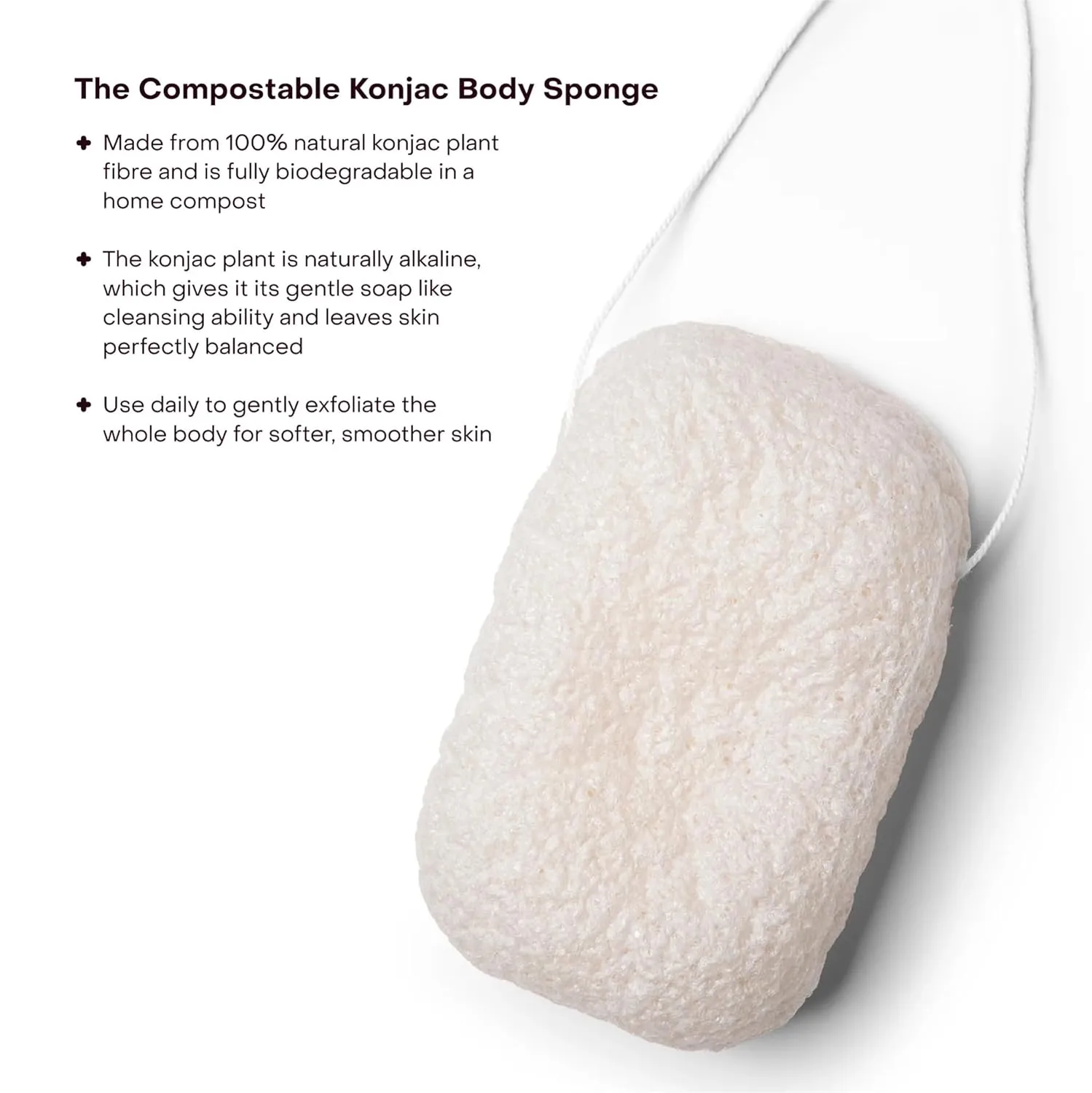 The Complete Shower Kit, Strengthens & Repairs Hair, Deep Hydration & Smoothing, Shampoo, Deep Conditioner & Body Wash Concentrates, Compostable Konjac Sponge & Jute Travel Bag, 3.4 fl oz