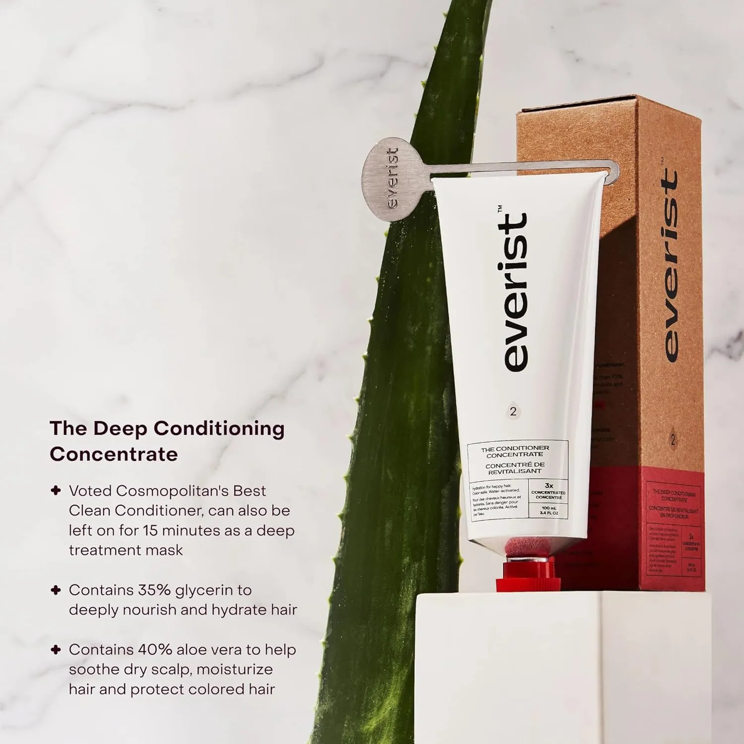 The Complete Shower Kit, Strengthens & Repairs Hair, Deep Hydration & Smoothing, Shampoo, Deep Conditioner & Body Wash Concentrates, Compostable Konjac Sponge & Jute Travel Bag, 3.4 fl oz