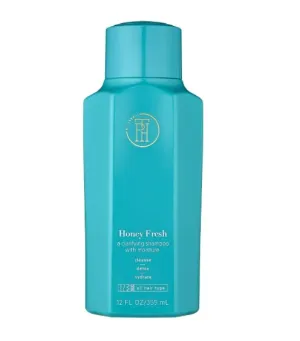 TPH BY TARAJI Honey Fresh Aloe Vera Clarifying Shampoo for Buildup & Oily Hair | Moisturizing & Hydrating | Honey & Willowbark | Sulfate Free, 12 fl. oz. Pack 1