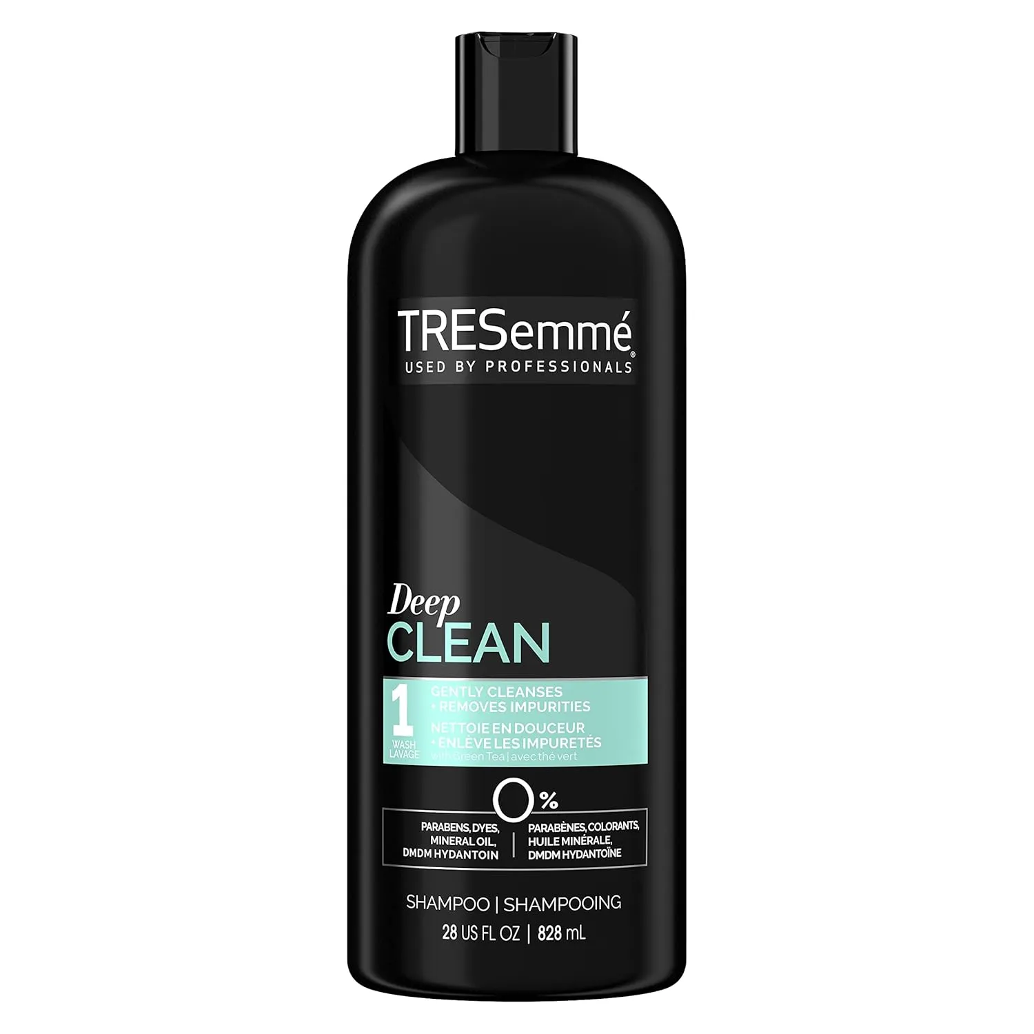 TRESemmé Cleansing Shampoo for Daily Use, Clean & Replenish Vitamin C and Green Tea Clarifying Shampoo Formula, 28 oz