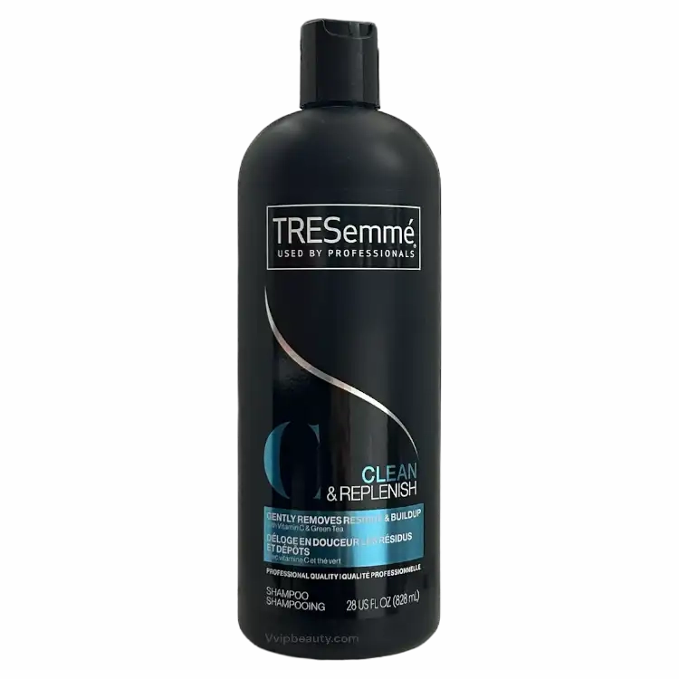 TRESemme Clean and Replenish Clarifying Moisturizing Daily Shampoo 28 oz - Refreshing Hair Care with Vitamin C