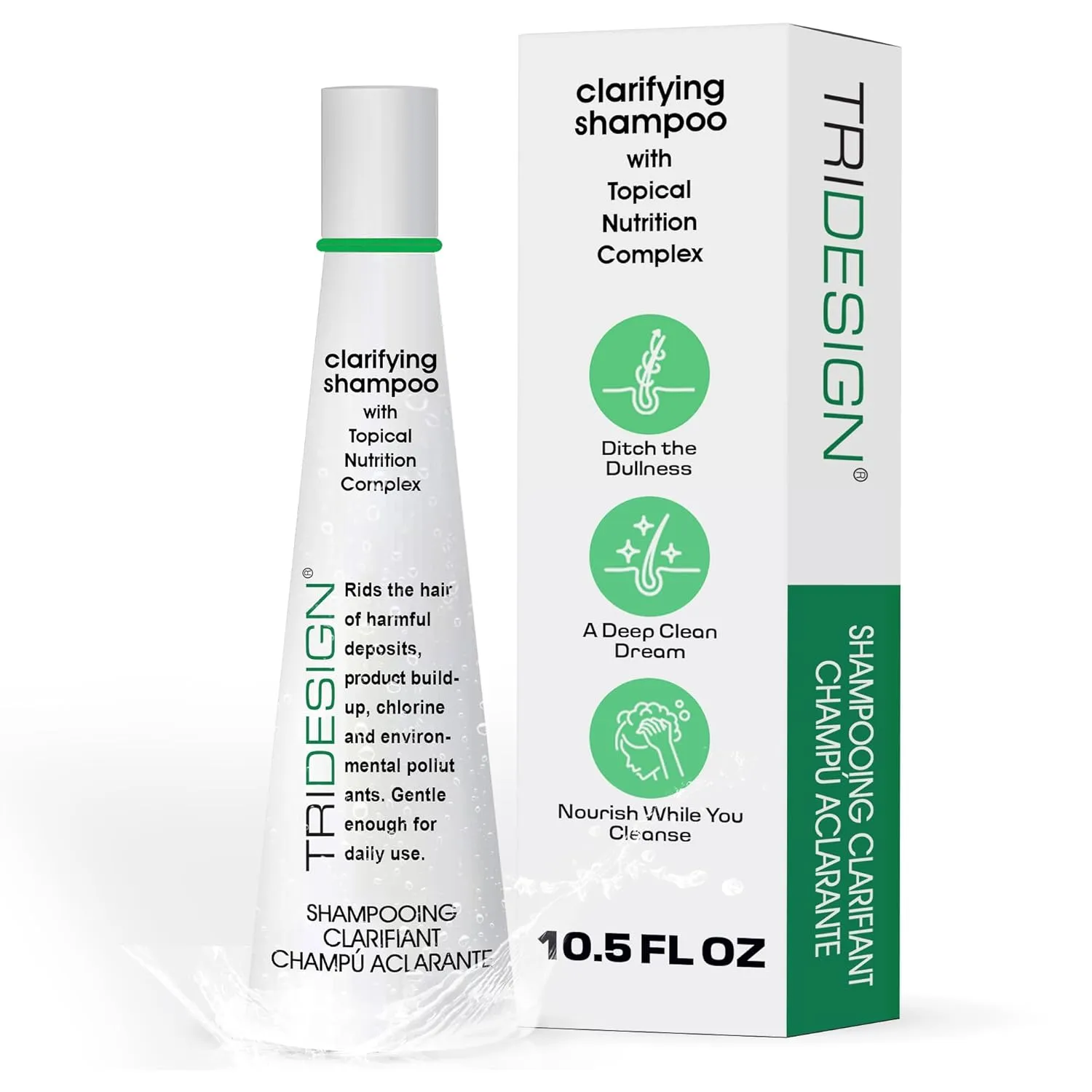 Tri Clarifying Shampoo, 10.5 Fluid Ounce