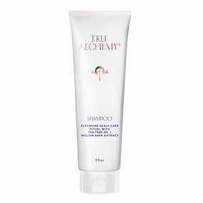 Tru Alchemy Shampoo for Growth, Volume & Scalp Health | Naturally-Derived with Tea Tree & Peppermint Oil plus Keratin & Saw Palmetto | Sulfate & Paraben Free | 9 Fl Oz.