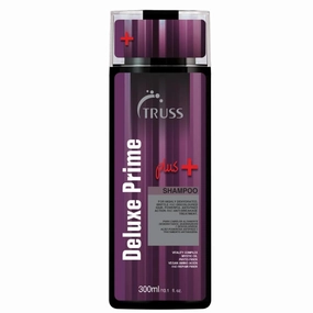 TRUSS Deluxe Prime Plus  Shampoo for Dry, Damaged Hair - Moisturizing Hair Shampoo for Women & Men - Frizz-Control & Breakage Defense - Improve Natural Shine - No Added Salts (10.1 Fl Oz)