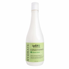 Twelve12 Conditioner Clover Scent, Plant Based, Cruelty-Free, Hydrating Conditioner