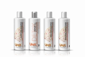 UNEX DETOX HAIR TREATMENT -Complete KIT- 475ml (16 fl oz) - Formaldehyde Free