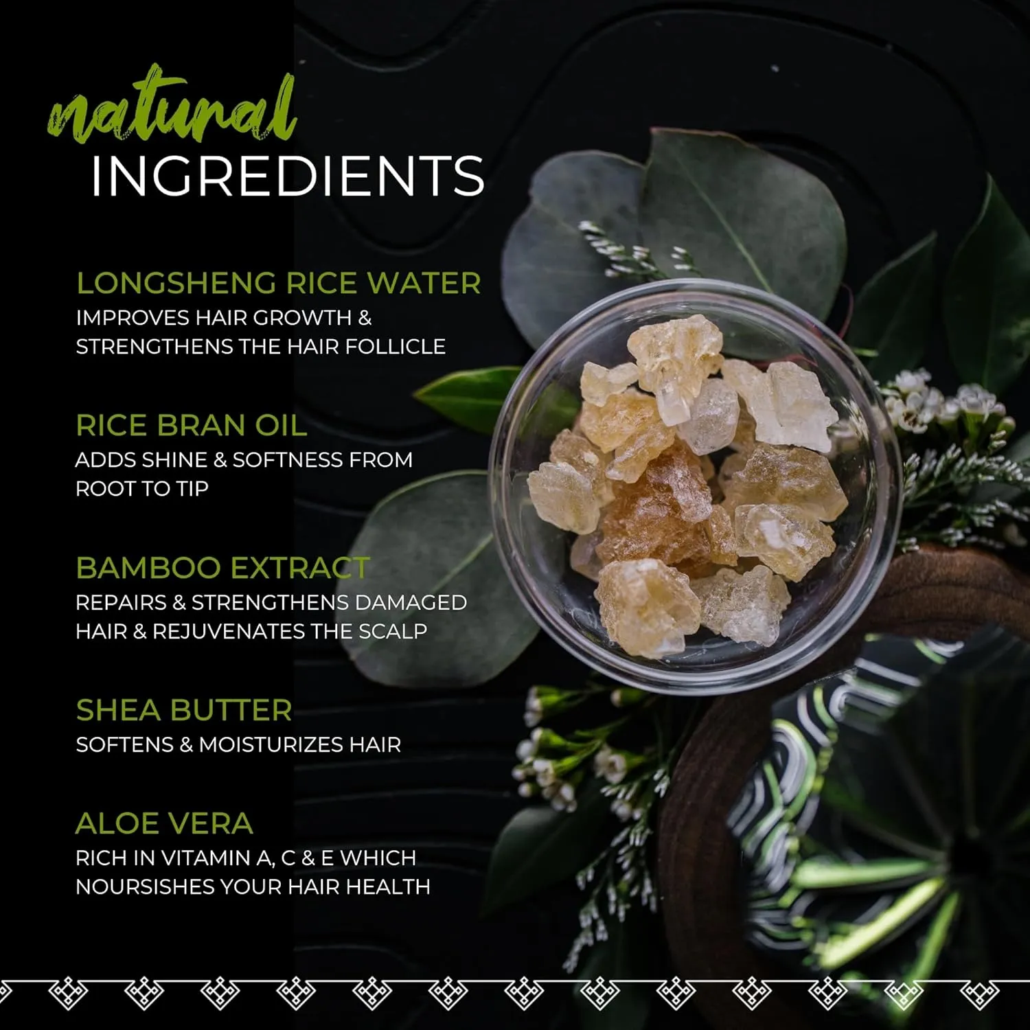 Viori Hidden Waterfall Shampoo and Conditioner Bar Set Made with Rice Water - Handcrafted Sulfate Free Shampoo and Conditioner