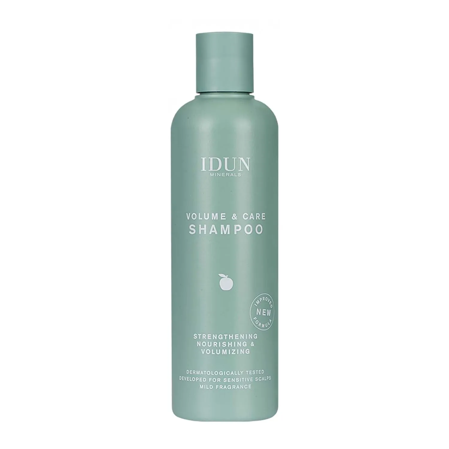 Volume Shampoo - Strengthening & Nourishing - Moisturizing & Lightweight - For Thin Hair - w/Malic Acid, Apple Stem Cell Extract & Panthenol - 100% Vegan, Dermatologist Tested - 8.45 oz (I0096054)
