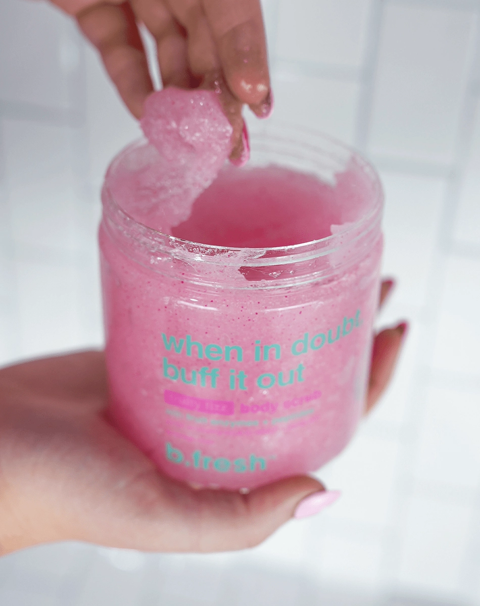 when in doubt, buff it out body scrub